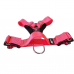 PEITORAL PARA PROTEÇÃO - MODELO PREDATOR K9 PRONTA ROSA (PRONTA ENTREGA)