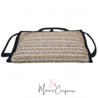 TRAVESSEIRO ANATÔMICO ADULTO (TECIDO DE JUTA) PRONTA ENTREGA