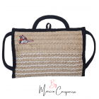 TRAVESSEIRO ANATÔMICO ADULTO (TECIDO DE JUTA) PRONTA ENTREGA