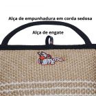TRAVESSEIRO DE MORDIDA JR (TECIDO DE JUTA)
