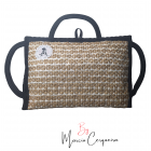 TRAVESSEIRO ANATÔMICO ADULTO (TECIDO DE JUTA) PRONTA ENTREGA