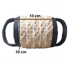 BITE ROLL PEQUENO SOFT (TECIDO DE JUTA) PRONTA ENTREGA