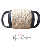 BITE ROLL PEQUENO SOFT (TECIDO DE JUTA) PRONTA ENTREGA