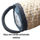 BITE ROLL MÉDIO SOFT (TECIDO DE JUTA) PRONTA ENTREGA