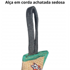 SALSICHA 35 CM X 6 CM (TECIDO DE JUTA)