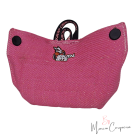 BITE PILLOW 2 SEGURADORES ROSA HARD (TECIDO DE BITE) PRONTA ENTREGA