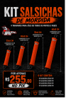 KIT SALSICHAS DE MORDIDA